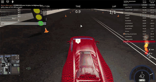 Racing With The Boys Car GIF - Racing With The Boys Car Game GIFs