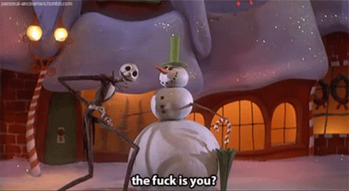 The Nightmare Before Christmas Jack Skellington GIF - The Nightmare Before Christmas Jack Skellington The Fuck Is You GIFs