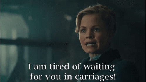 Miss Scarlet And The Duke Carriages GIF - Miss Scarlet And The Duke Carriages Waiting GIFs