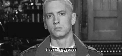 Eminem I Love Cupcakes GIF - Eminem I Love Cupcakes Cupcakes GIFs