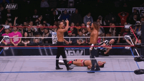Jay White Juice Robinson GIF