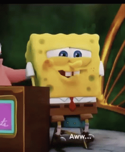 Spongebob Movie Tears And Aww GIF - Spongebob Movie Tears And Aww GIFs