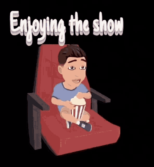 Enjoying The Show Popcorn GIF - Enjoying The Show Popcorn Eating GIFs