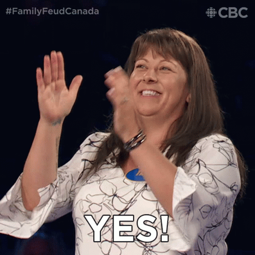 Yes Family Feud Canada GIF - Yes Family Feud Canada Absolutely GIFs