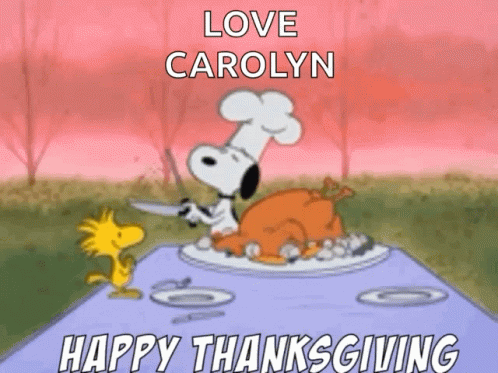Happy Thanksgiving GIF - Happy Thanksgiving Snoopy GIFs