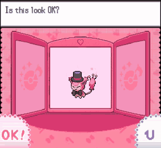 a screenshot of a game that says " is this look ok " on it