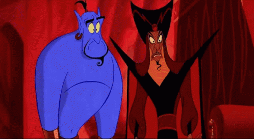 Shocked Genie GIF - Shocked Genie Jafar GIFs