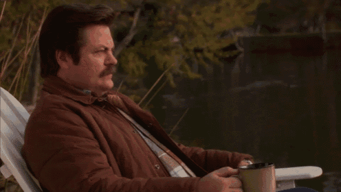 Never Half-ass Two Things, Whole-ass One Thing - Ron Swanson GIF - Ron Swanson Nick Offerman Whole Ass GIFs