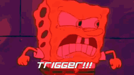 Spongebob Triggered GIF - Spongebob Triggered Cursing GIFs