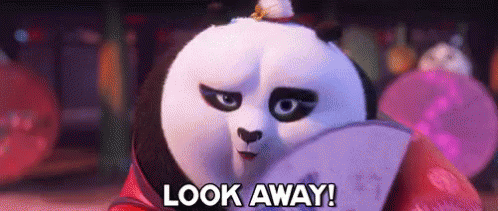 Look Away! GIF - Kung Fu Panda3 Look Away Dance GIFs