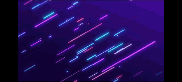 a bunch of neon lines are moving in a diagonal pattern on a purple background