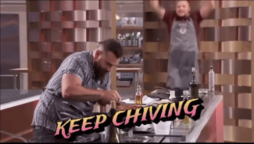 Keep Chiving GIF - Keep Chiving Chives GIFs