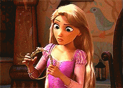 Raiponce GIF - Rapunzel Tangled Checking GIFs