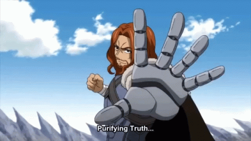 Purifying Truth Gildarts Clive GIF - Purifying Truth Gildarts Clive Fairy Tail GIFs