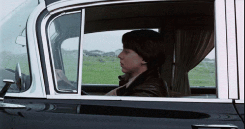 Harold And Maude Bopping In Car GIF - Harold And Maude Bopping In Car Bud Cort GIFs
