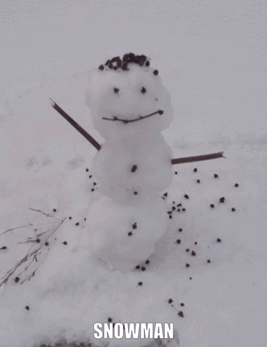 Snowman Minju Omen GIF - Snowman Minju Omen GIFs