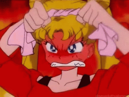 Sailor Moon Sailormoon GIF - Sailor Moon Rage Mad GIFs