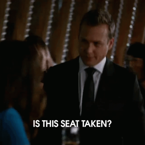 No Holding Back This School Year GIF - Seat Taken Get It School GIFs