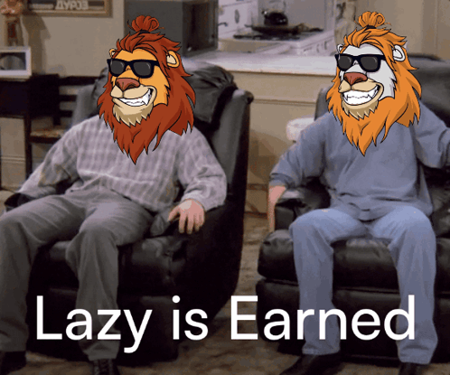 Lazy Lazy Is Earned GIF - Lazy Lazy Is Earned Lazy Lions GIFs