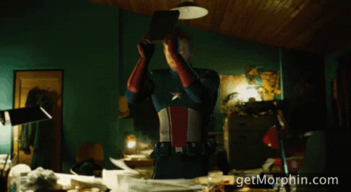 Bandersnatch Captain America GIF - Bandersnatch Captain America Chris Evans GIFs