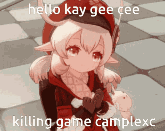 Hello Kgc Hello Killing Game Complex GIF - Hello Kgc Hello Killing Game Complex GIFs