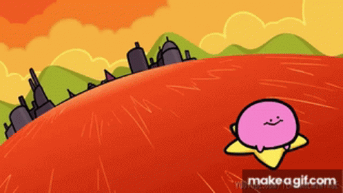 Kirby Spinning GIF - Kirby Spinning Vomit GIFs