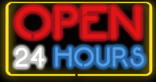 Open24houtrs All Night GIF - Open24houtrs All Night All Day GIFs