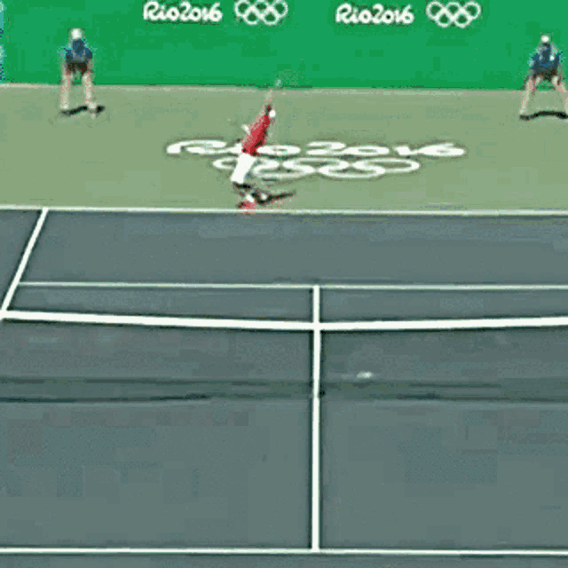 Kei Nishikori Racquet Drop GIF - Kei Nishikori Racquet Drop Oops GIFs
