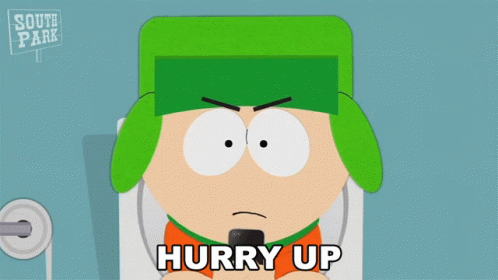 Hurry Up Kyle Broflovski GIF - Hurry Up Kyle Broflovski South Park GIFs