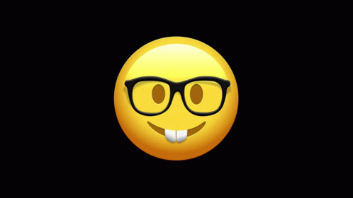 Nerd Nerd Emoji GIF - Nerd Nerd Emoji Nerd Alert GIFs