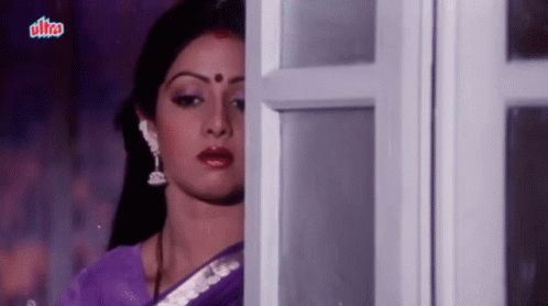 Sridevi Closed GIF - Sridevi Closed Closing Door GIFs