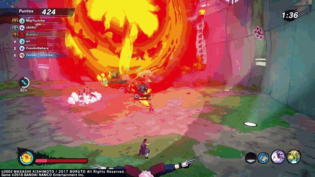 a screenshot of a video game with a score of 422