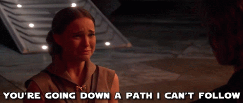 Star Wars You Are GIF - Star Wars You Are Going Down GIFs