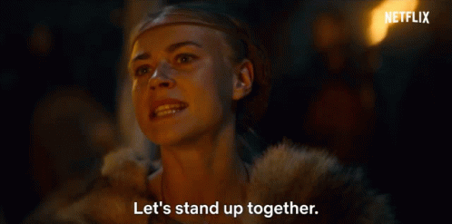 Lets Stand Up Together Barbarians GIF - Lets Stand Up Together Barbarians We Have To Work Together GIFs