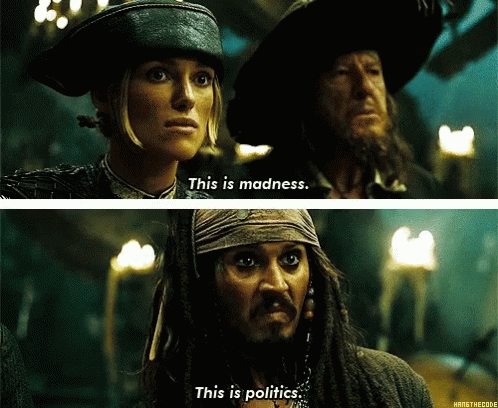Politics Madness GIF - Politics Madness Pirates GIFs