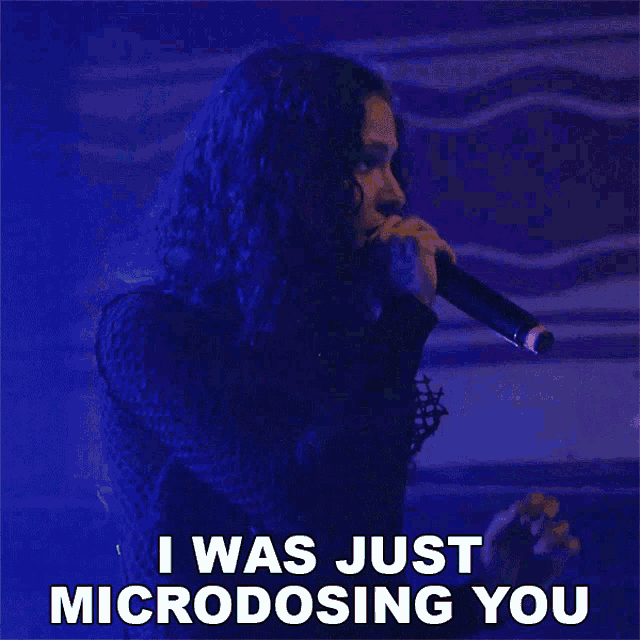 I Was Just Microdosing You Danielle Balbuena GIF - I Was Just Microdosing You Danielle Balbuena 070shake GIFs