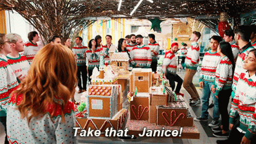 Take That Janice Leif Donnelly GIF - Take That Janice Leif Donnelly Tobin Batra GIFs