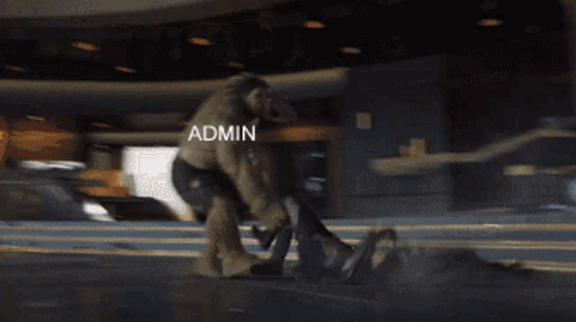 a picture of the hulk with the words admin banned