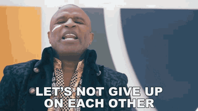 Lets Not Give Up On Each Other Alex Boye GIF - Lets Not Give Up On Each Other Alex Boye Brighter Dayz Song GIFs
