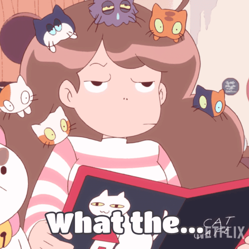 What The Bee GIF - What The Bee Bee & Puppycat GIFs
