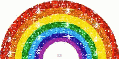 Rainbow Glitter GIF