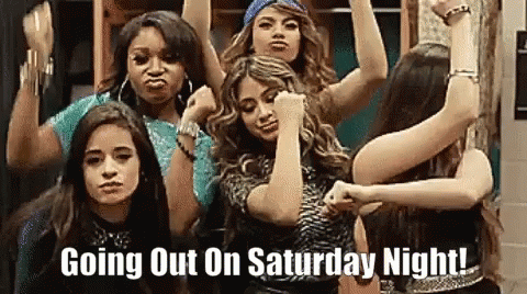 Fifth Harmony Saturday GIF - Fifth Harmony Saturday Going Out On A Saturday Night GIFs