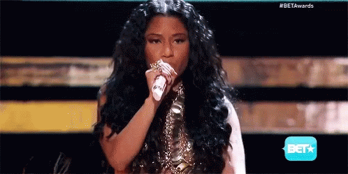 Nicki Minaj Singing GIF - Nicki Minaj Singing Performing GIFs
