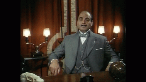 Poirot Hercule Poirot GIF - Poirot Hercule Poirot The Veiled Lady GIFs