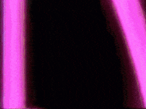 a black background with pink lines on it .