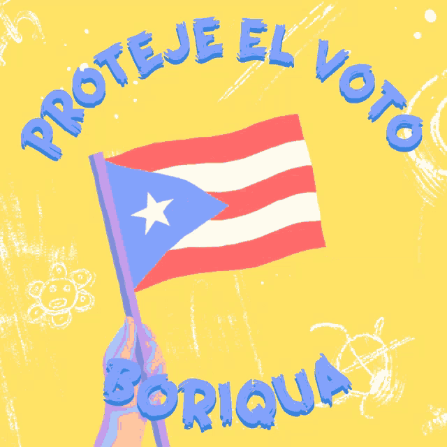 Proteje El Voto Boriqua Puerto Rican GIF - Proteje El Voto Boriqua Puerto Rican Puerto Rican Vote GIFs