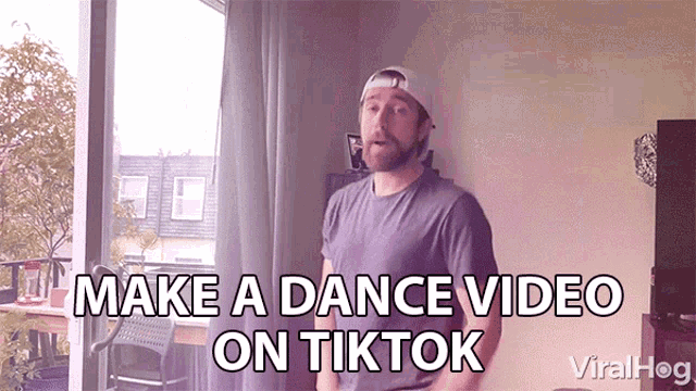 Make A Dance Video On Tiktok Ben Rider GIF - Make A Dance Video On Tiktok Ben Rider Viralhog GIFs