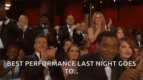 Oscars Standingovation GIF - Oscars Standingovation Clap GIFs