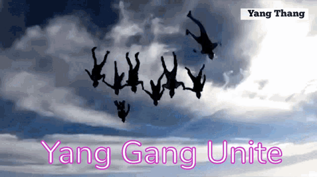 Yang Gang Yang Gang Unite GIF - Yang Gang Yang Gang Unite Yang Gang Welcome GIFs