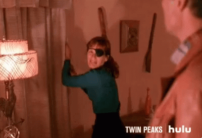 Twin Peaks Smiling GIF - Twin Peaks Smiling Curtains GIFs